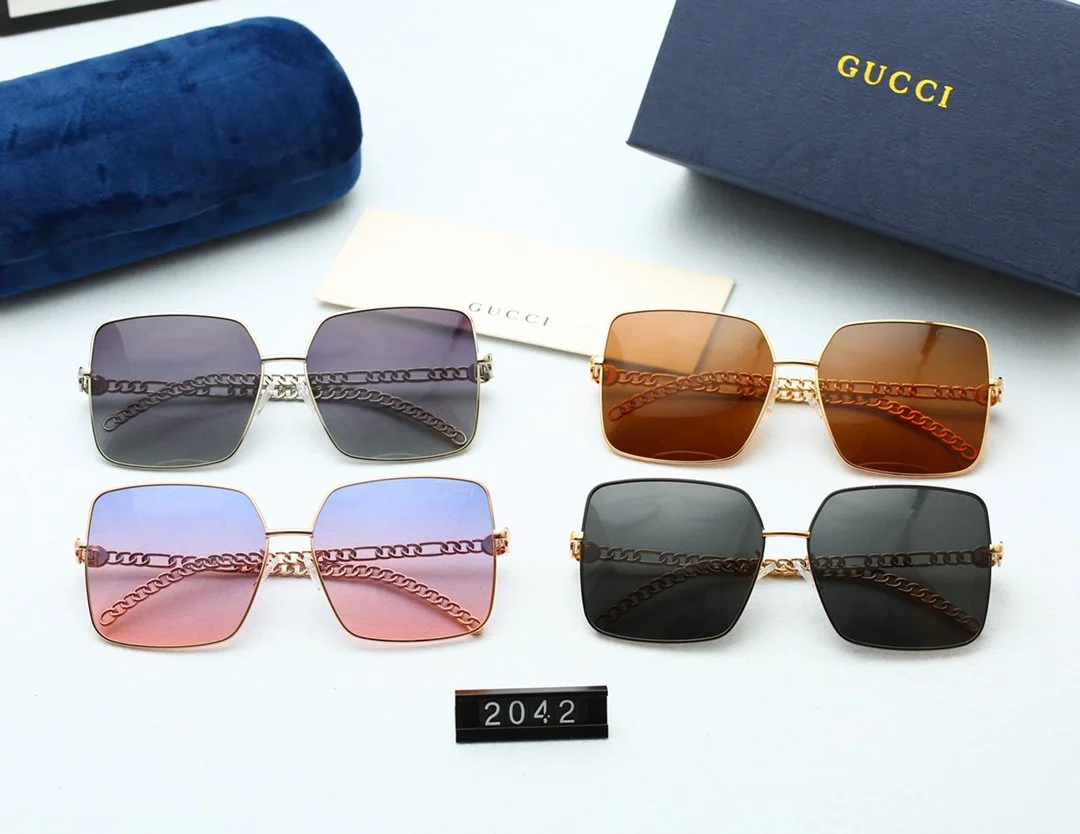 GRADIENT 4 COLORS SUNGLASSES FOR WOMEN - Image 2