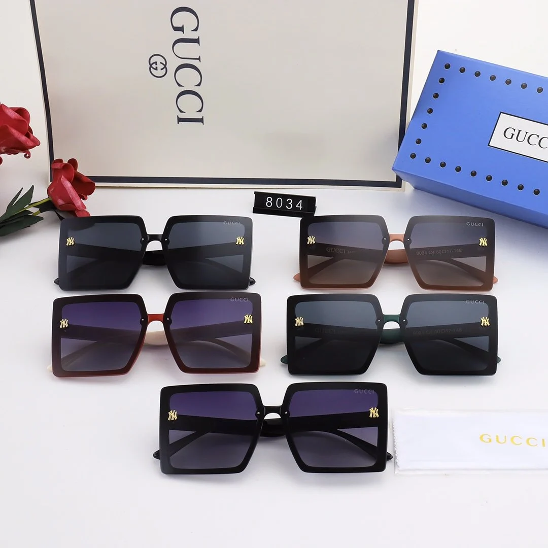 5 COLORS SQUARE POLAZIRED SUNGLASSES for FEMALE - Image 3