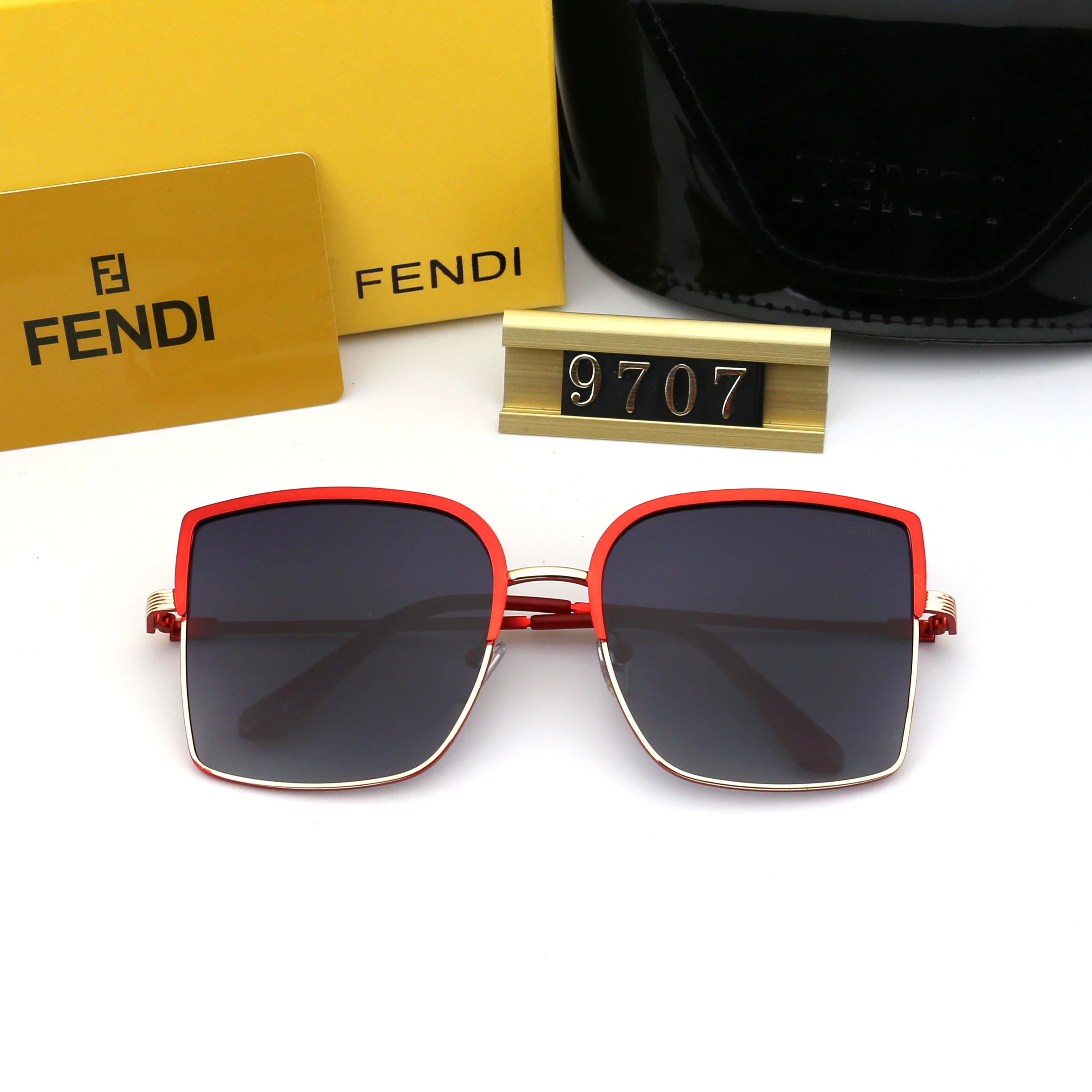 9707 Square Frameless Polarized UV Protection - Image 7