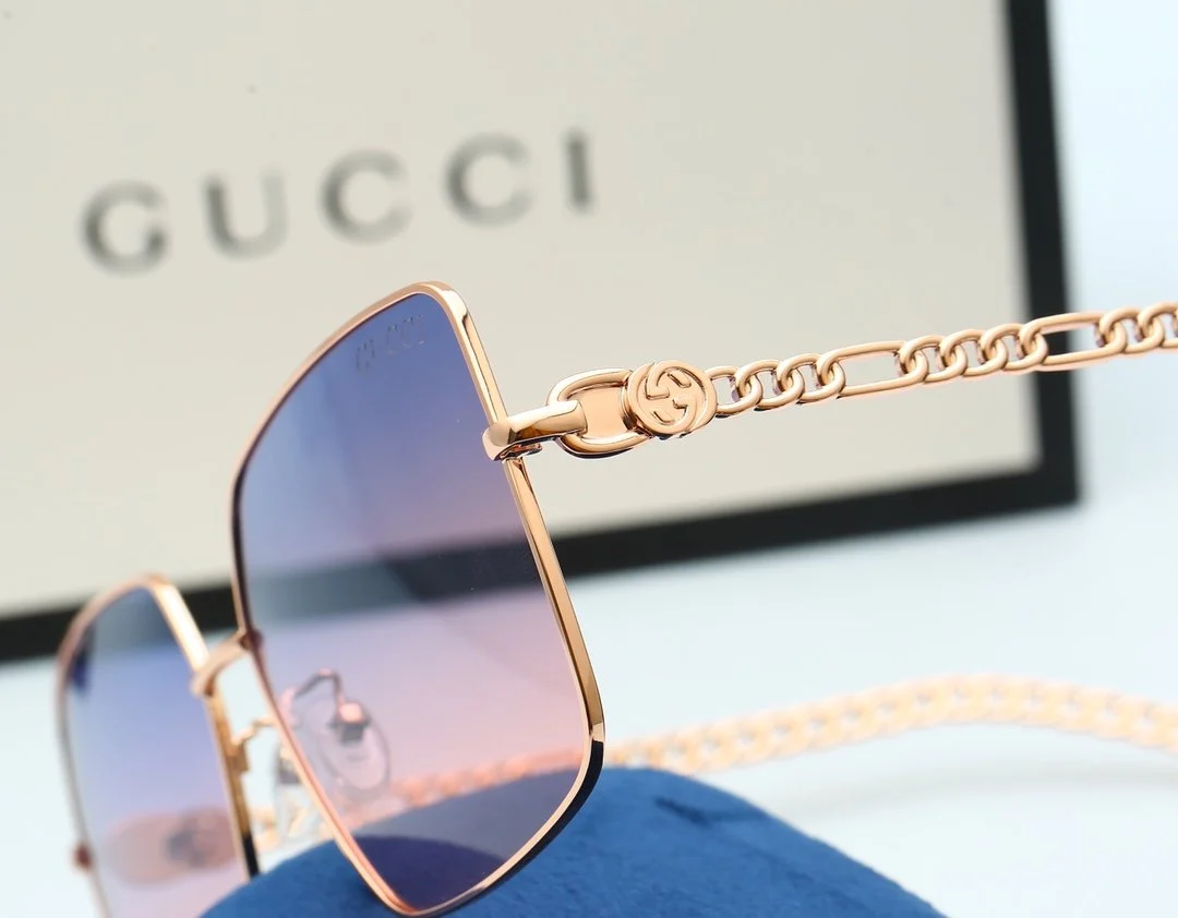 GRADIENT 4 COLORS SUNGLASSES FOR WOMEN - Image 8