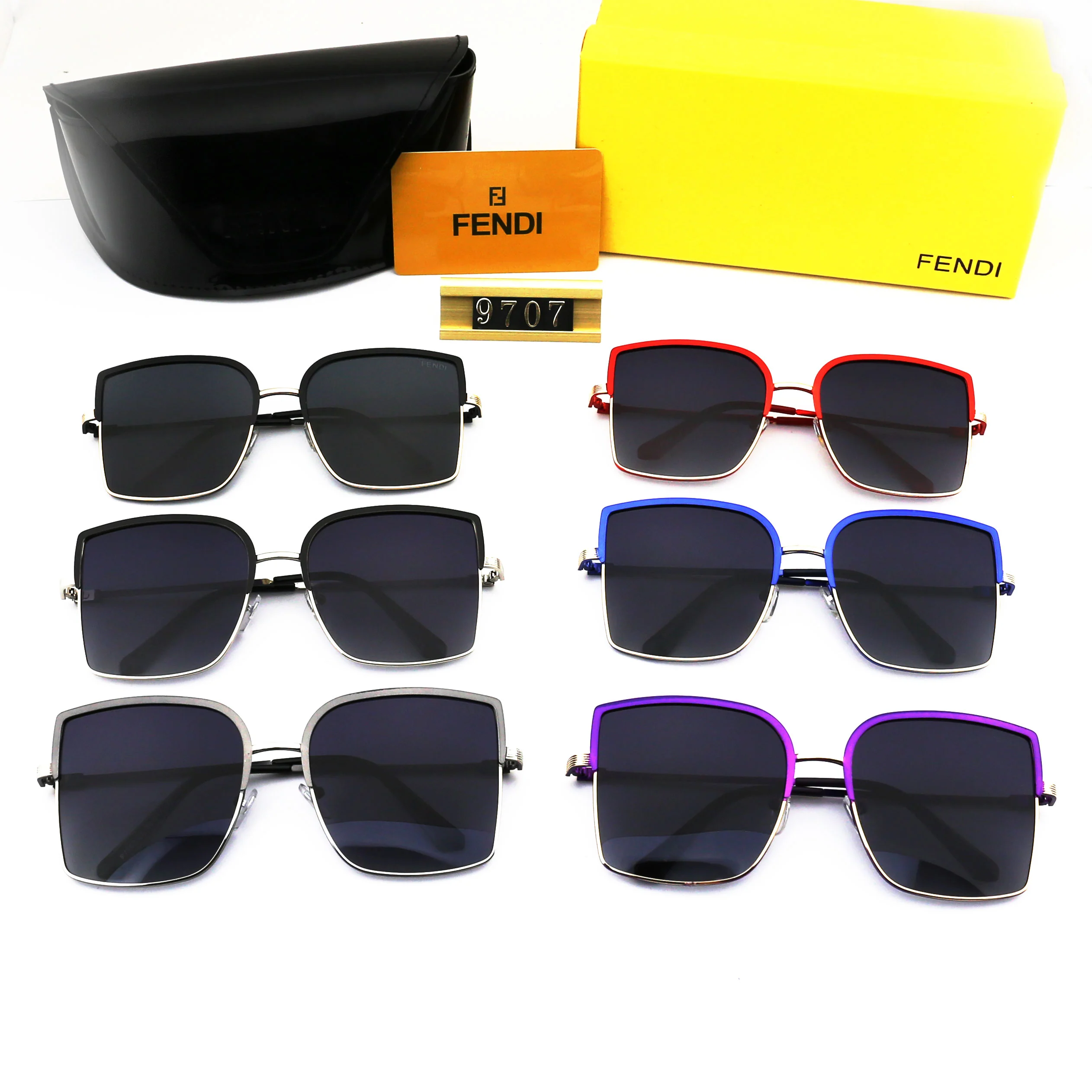 9707 Square Frameless Polarized UV Protection - Image 9