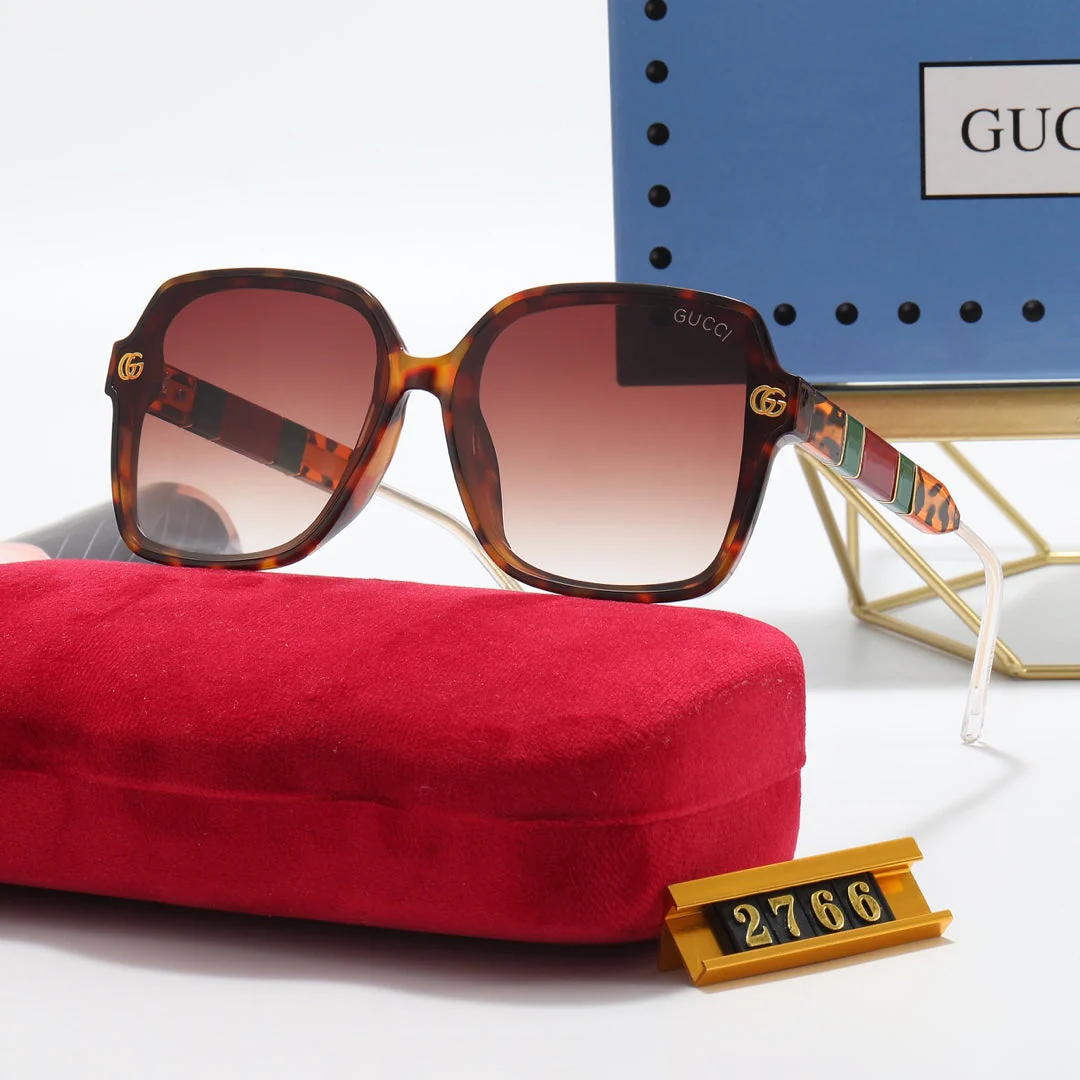 5 colors double G three-color stitching polarized sunglasses - Image 10