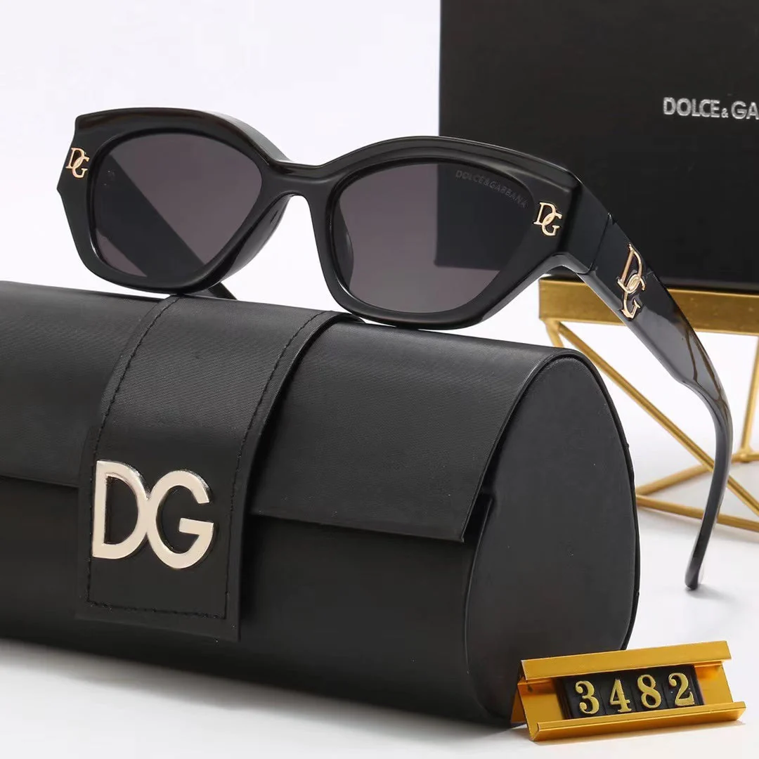 4-color fashion GD LOGO temple polarized sunglasses - Image 2