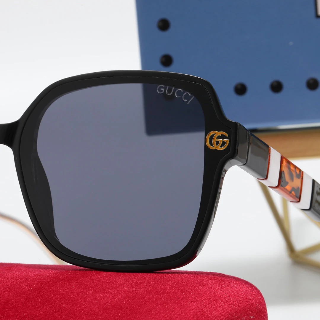 5 colors double G three-color stitching polarized sunglasses - Image 12