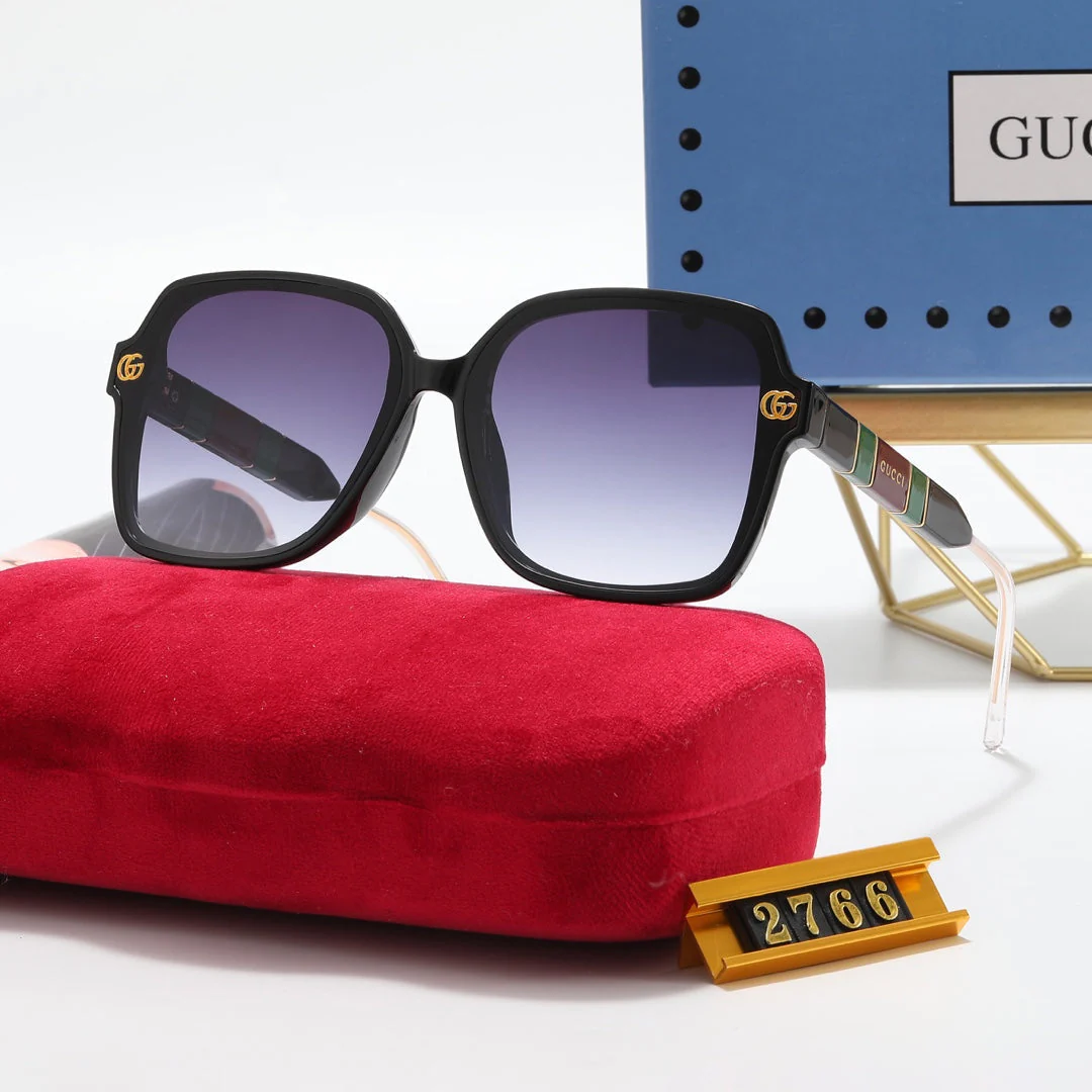 5 colors double G three-color stitching polarized sunglasses - Image 6