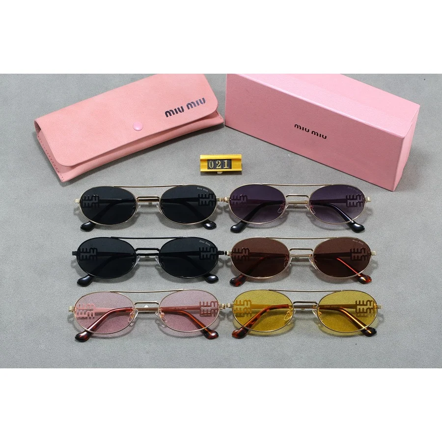 5 colors new fashion sunglasses miu260711132 - Image 2