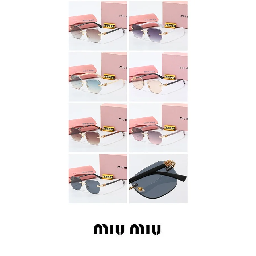 6 colors new fashion sunglasses miu260711160 - Image 2