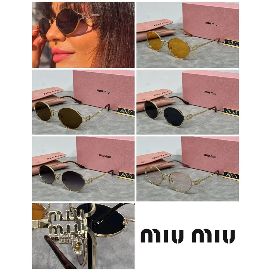 4 colors new fashion sunglasses miu260711177 - Image 3