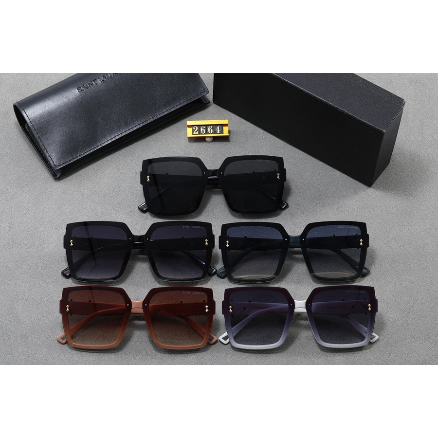 5 colors new fashion sunglasses ysl260804121 - Image 2